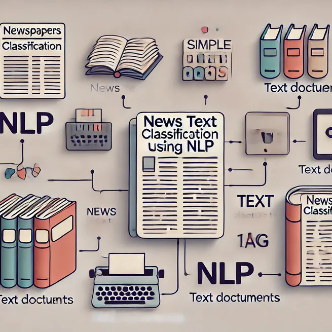 News-text Classification using a Weighted RNN